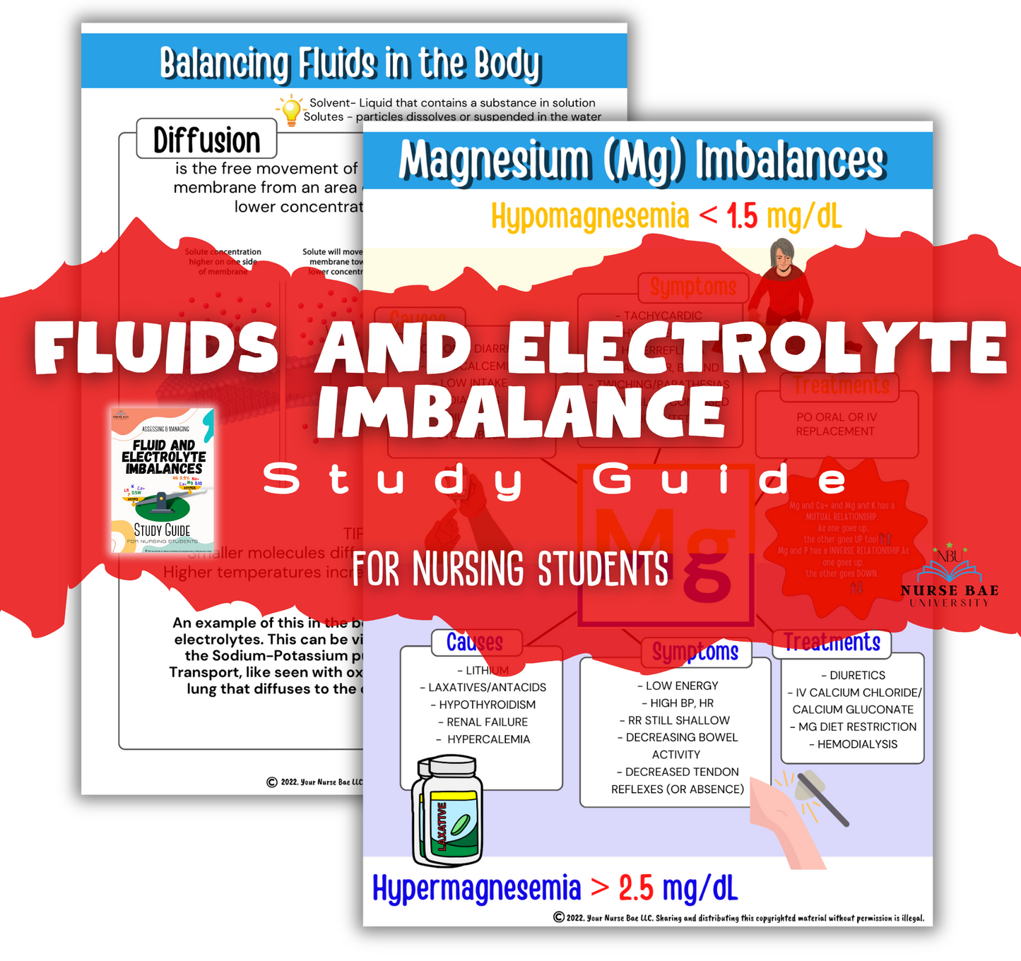 Fluid and Electrolytes Imbalance  - Nursing Study Guide