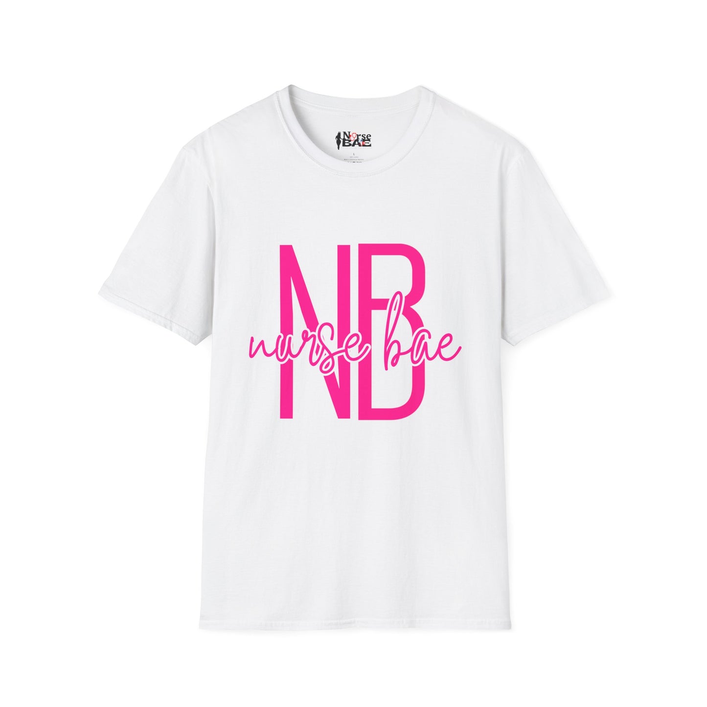 Nurse Bae Women's T-Shirt - Baby Blue, White