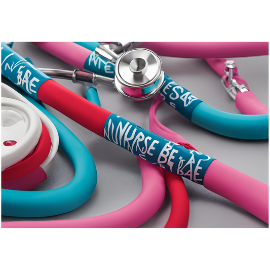 Nurse Bae logo Stethoscope Wrap