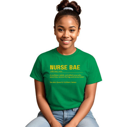 Nurse Bae Women's T-Shirt - Green