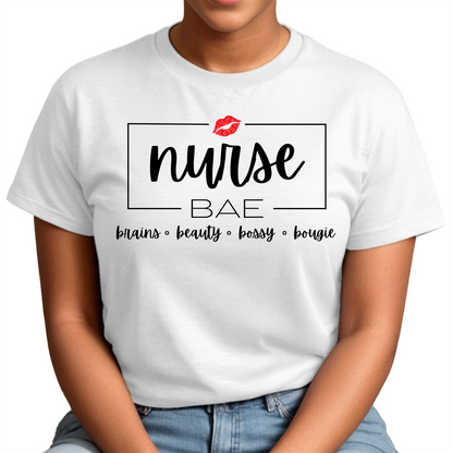 Nurse Bae Women's T-Shirt - White