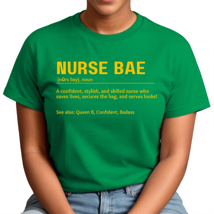 Nurse Bae Women's T-Shirt - Green